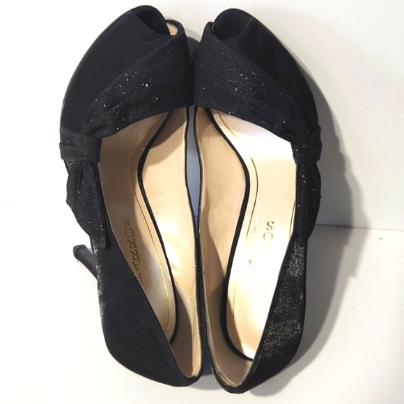 Caparros Odessa Platform Peeptoe Pumps EUC Size 10B - Picture 6 of 14